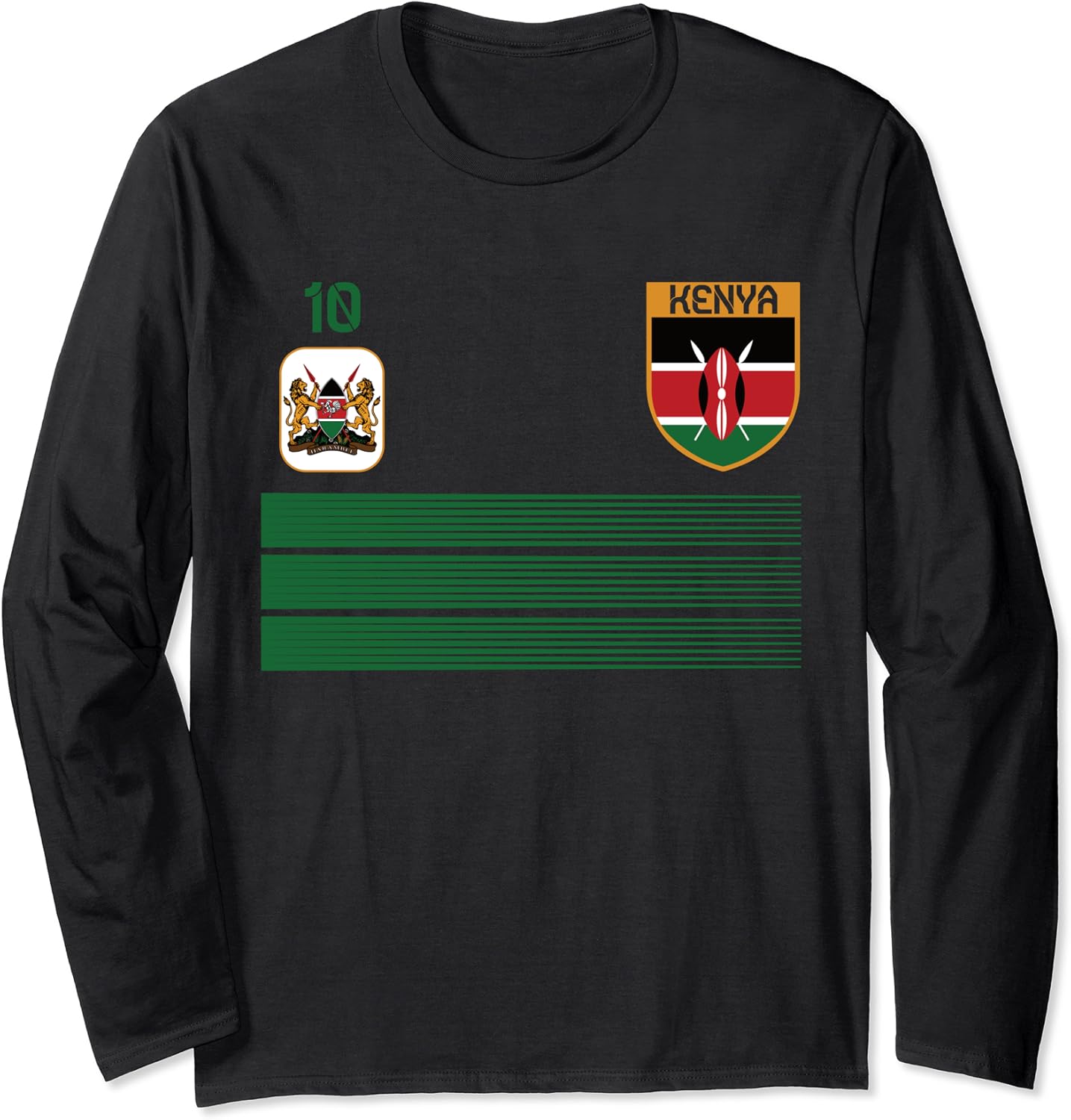 Kenya Football Jersey 2021 Kenya Football Manche Longue Amazon.fr